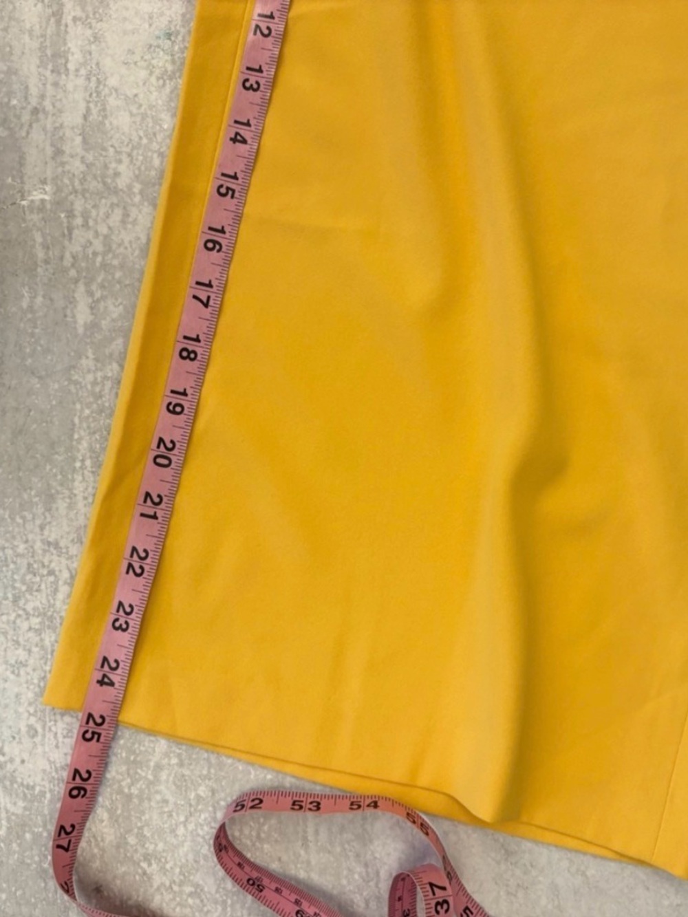 Alice + Olivia || Donald Cropped Wide Leg Trousers Crepe Pants Yellow - Size 8 - Picture 10 of 10